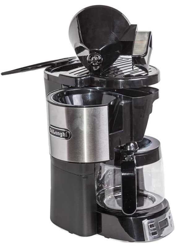 капельные кофеварки Smile KA 783, DeLonghi ICM 15250 и Kenwood CM041