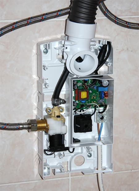 Сушилка для рук Dyson Airblade Tap AB09. Установка