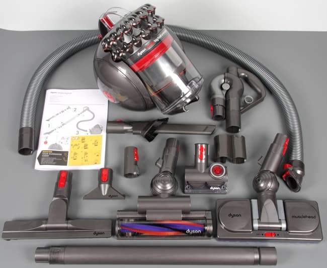 Пылесос Dyson Cinetic Big Ball Animalpro, комплект поставки
