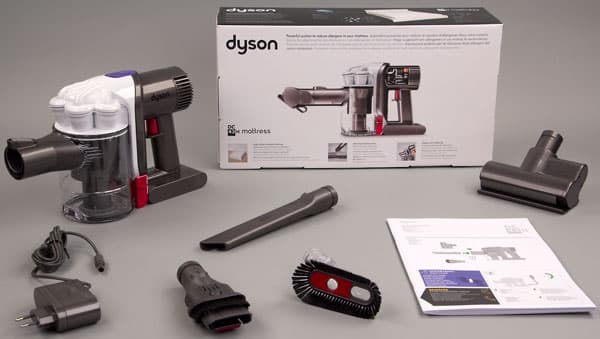 Пылесос Dyson DC43H Mattress, комплект поставки