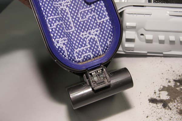 Пылесос Dyson DC43H Mattress, пылесборник