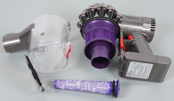 Пылесос Dyson DC62 Animalpro, пылесборник