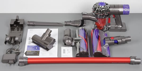Пылесос Dyson V6 Total Clean, комплект поставки