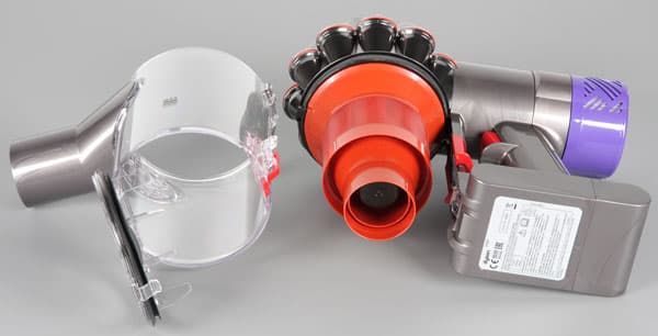 Пылесос Dyson V6 Total Clean, пылесборник