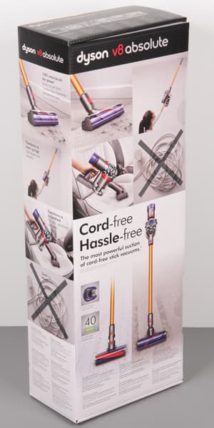 Пылесос Dyson V8 Absolute, коробка