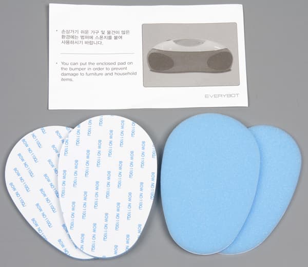 Everybot RS500. Защитные накладки