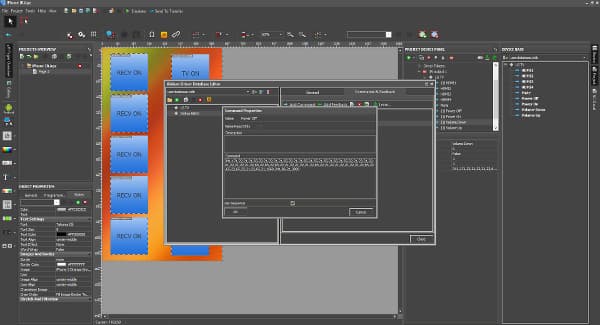 Использование кодов в iRidium