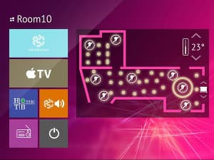 Интерфейс BeeToo GUI системы iRidium Интерфейс BeeToo GUI системы iRidium