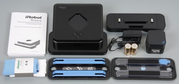 iRobot Braava 380t. Комплектация iRobot Braava 380t. Комплектация