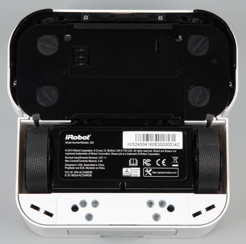 iRobot Braava jet. Вид снизу