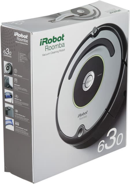 Робот-пылесос iRobot Roomba 630, коробка Робот-пылесос iRobot Roomba 630, коробка