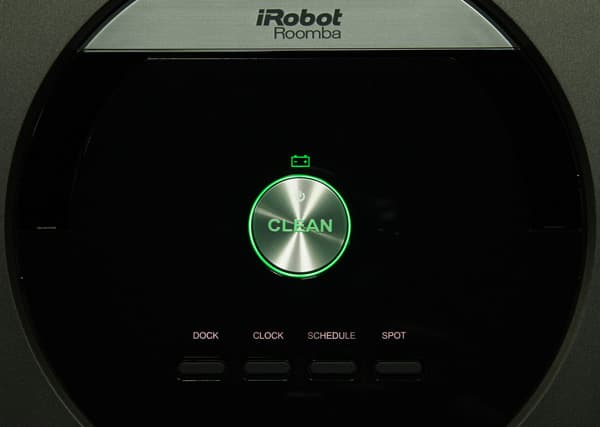 робот-пылесос iRobot Roomba 870, контрольная панель