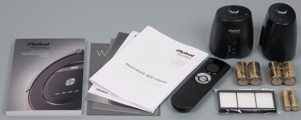 Робот-пылесос iRobot Roomba 880, аксессуары