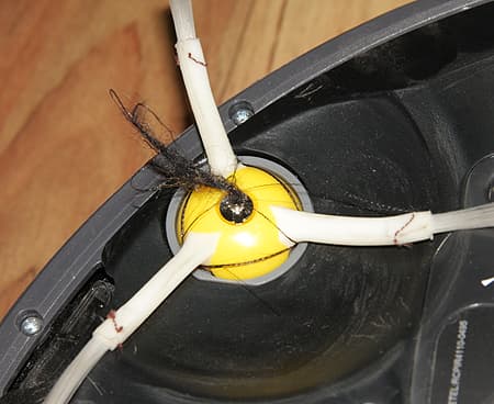 Робот-пылесос iRobot Roomba 880, тест уборки