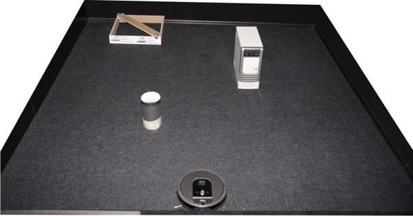 робот-пылесос iRobot Roomba 960, тест уборки