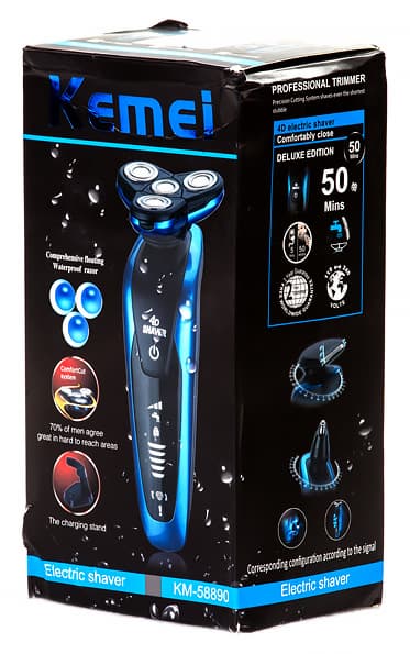 Роторная электробритва Kemei KM-58890