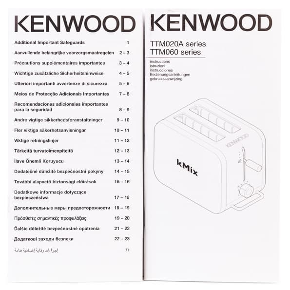тостер Kenwood kMix TTM020А