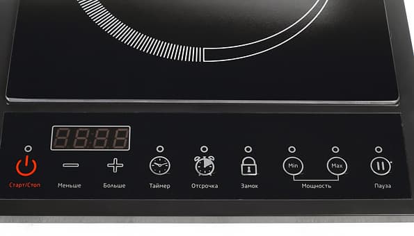 двухконфорочная индукционная плита Kitfort KT-109