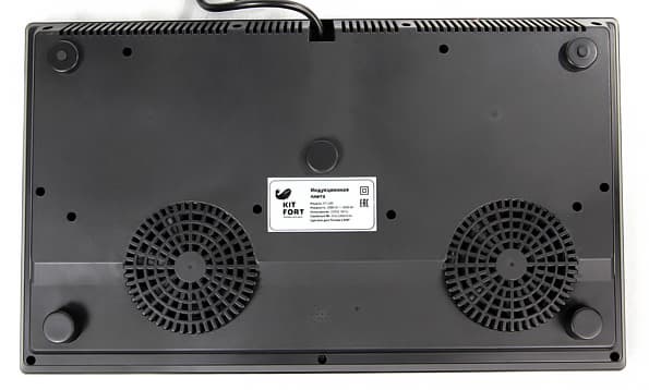 двухконфорочная индукционная плита Kitfort KT-109