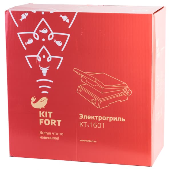 Электрический контактный гриль Kitfort KT-1601