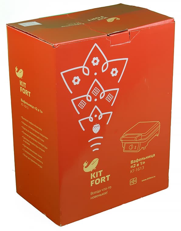 Электрическая вафельница Kitfort KT-1613