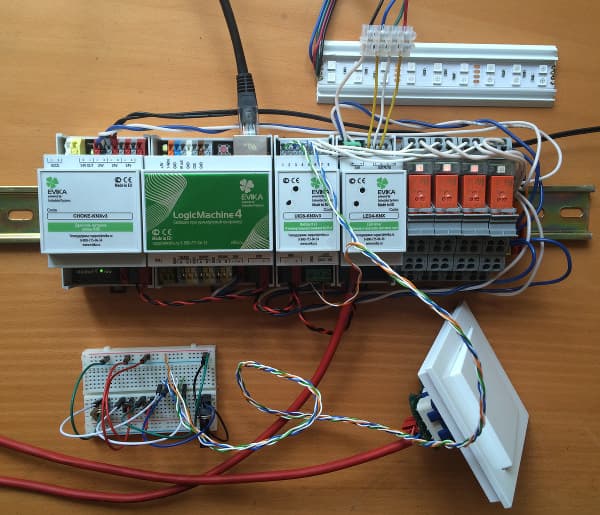 Тестовый стенд для знакомства с технологией KNX