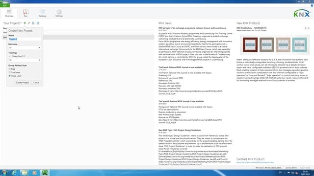 Работа над проектом в ETS