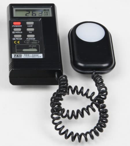 Методика тестирования бытовых источников света, люксметр Методика тестирования бытовых источников света, люксметр