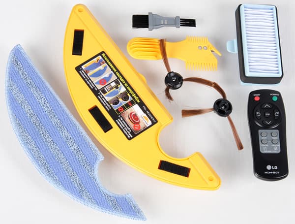 Робот-пылесос LG VR5901LVM, аксессуары