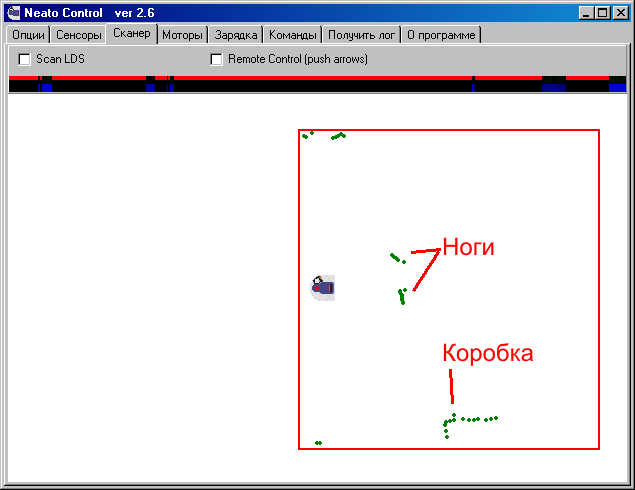 Neato Botvac D85. Лидар