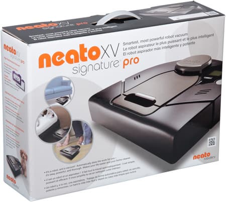 Робот-пылесос Neato XV Signature Pro, коробка