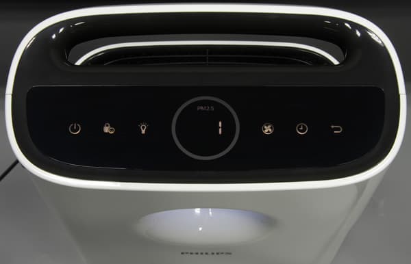Очиститель воздуха Philips AC3256. Контрольная панель