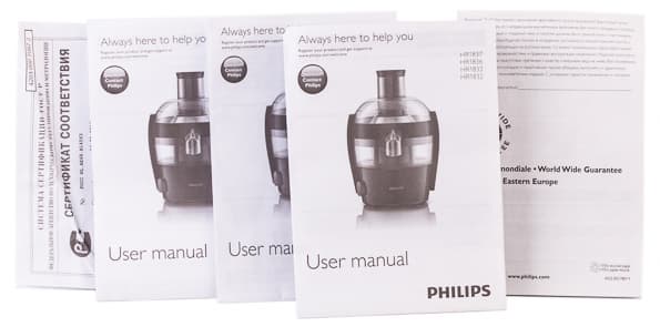 Центробежная соковыжималка Philips HR1836