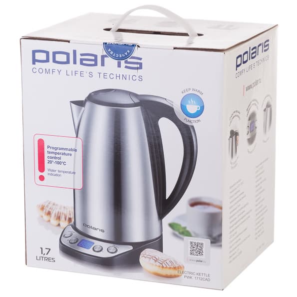 чайник с регулировкой температуры Polaris PWK 1712CAD