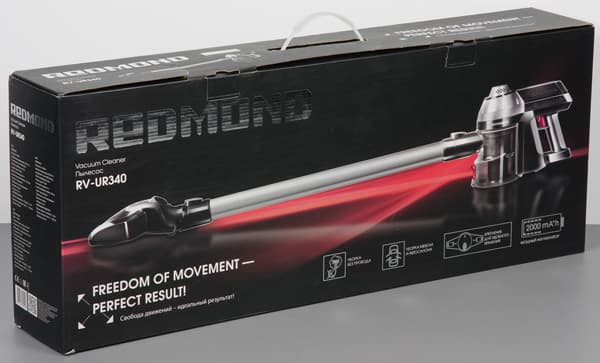 Пылесос Redmond RV-UR340, коробка
