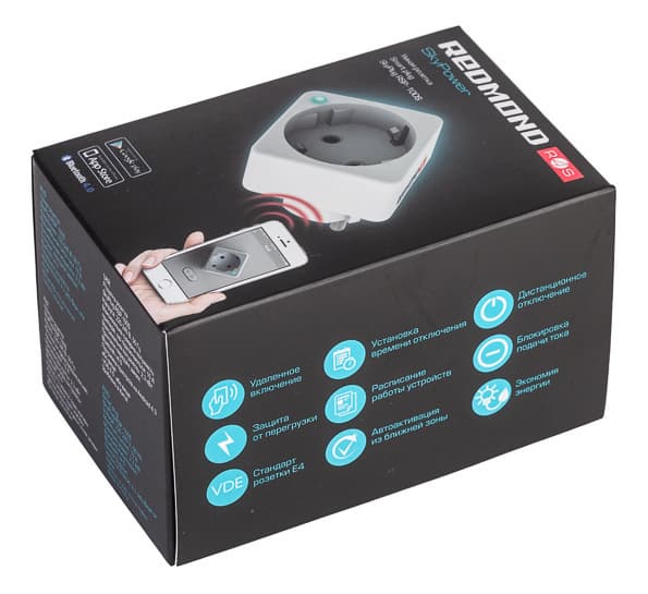 Гаджеты для Redmond Sky Home: розетка, цоколь и трекер