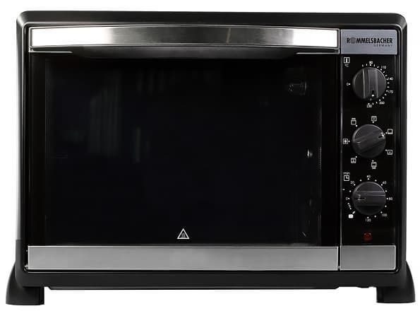 Компактная электрическая духовка Rommelsbacher BG 1550 с грилем и конвекцией