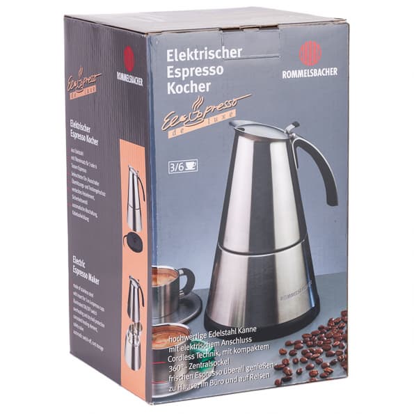 Гейзерная кофеварка Rommelsbacher EKO 366/E