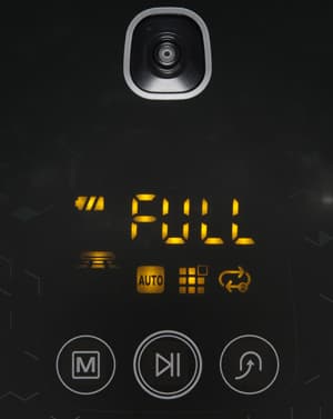 Робот-пылесос Samsung Navibot S Pop-Out (SR10F71UB), контрольная панель