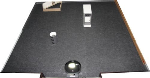 Робот-пылесос Samsung Navibot S Pop-Out (SR10F71UB), тест уборки