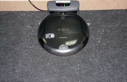 Робот-пылесос Samsung Navibot S Pop-Out (SR10F71UB), тест уборки