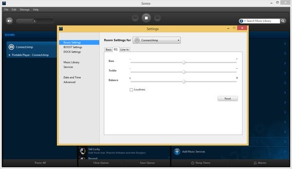 Программное обеспечение Sonos Controller