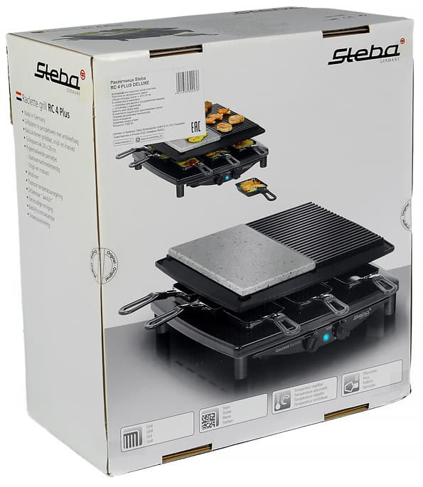 Раклетница Steba RC 4 Plus Deluxe