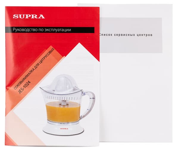 Электрическая соковыжималка для цитрусовых Supra JES-1024