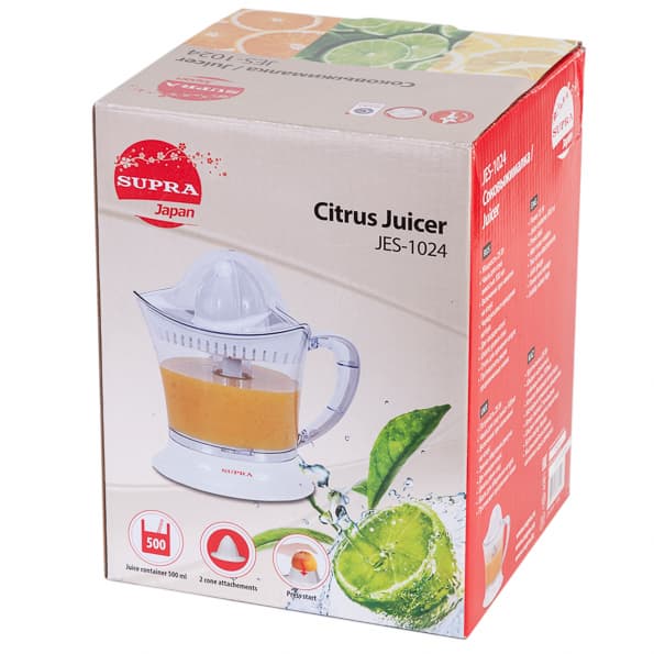 Электрическая соковыжималка для цитрусовых Supra JES-1024