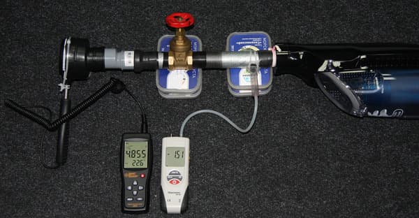 Пылесос Tefal Air Force extreme lithium, конфигурация стенда