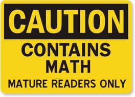Осторожно, математика!