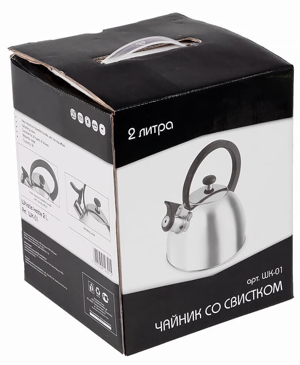 Чайник со свистком Texton WK-01