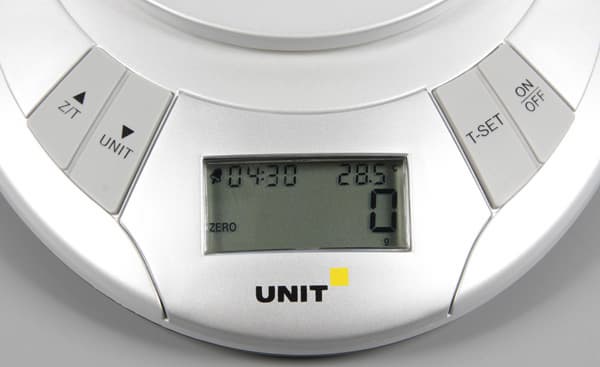 Кухонные весы Unit UBS-2155. Дисплей