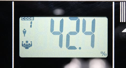 Напольные весы Unit UBS-2056. Дисплей